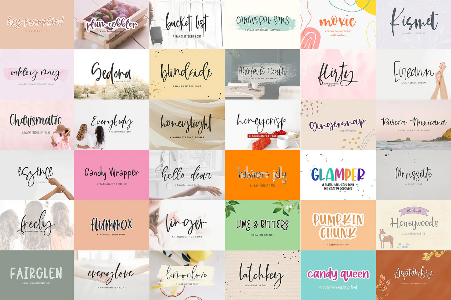 🖋️ Handlettered Font Bundle: Perfect for Planners, Cricut, and Procreate 📜