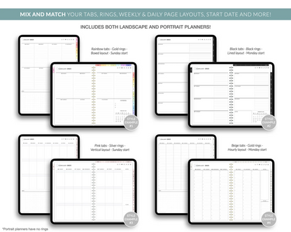 📅 Ultimate Digital Planner: Goodnotes, iPad, Notability, & More! 2024-2025 📱