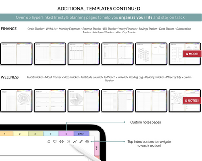 📅 Ultimate Digital Planner: Goodnotes, iPad, Notability, & More! 2024-2025 📱