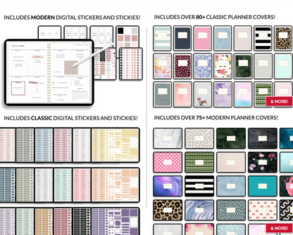 📅 Ultimate Digital Planner: Goodnotes, iPad, Notability, & More! 2024-2025 📱