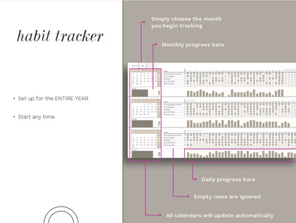 📊 Ultimate Digital Planner for Google Sheets: Organize, Track, Achieve! ✅