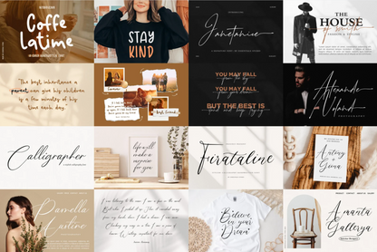 🖋️ Elegant Handwritten Font Bundle: Perfect for Cricut & Procreate 🎨