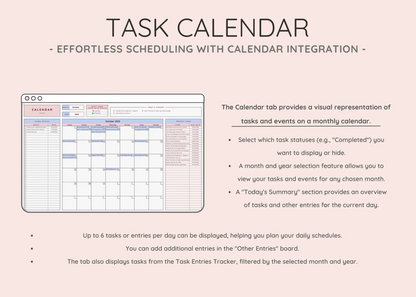 📝 Task Management & Productivity Planner: Organize with Daily, Weekly, Monthly Templates 🗓️