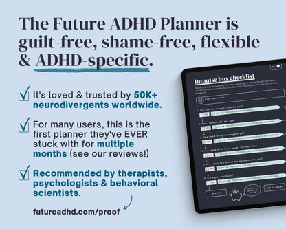 ✨ ADHD Digital Planner: Made by an ADHDer, Perfect for iPad, Goodnotes & Android 📱