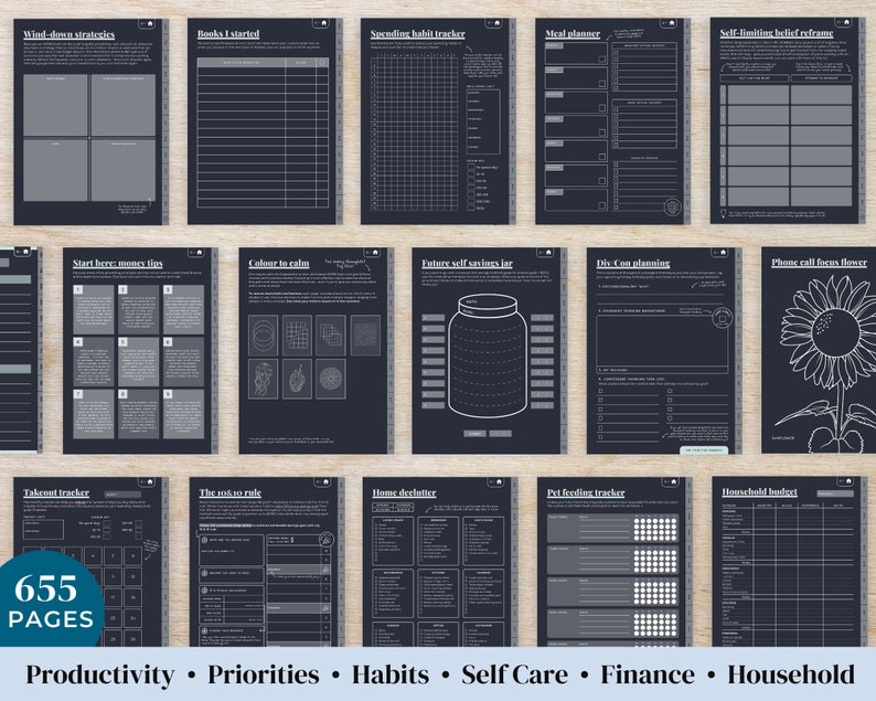 ✨ ADHD Digital Planner: Made by an ADHDer, Perfect for iPad, Goodnotes & Android 📱