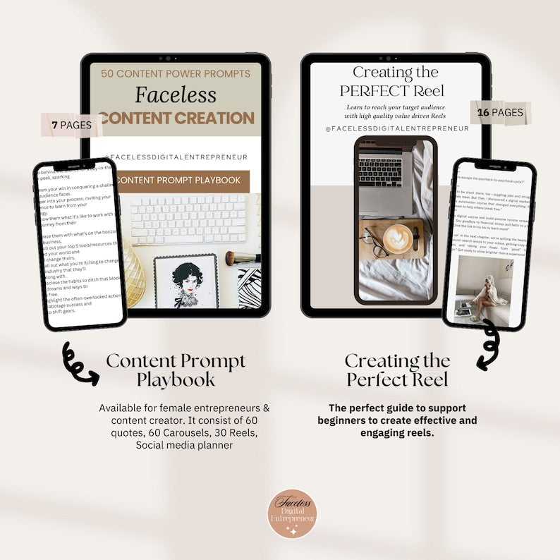 💡 Bundle 2025 - Faceless Entrepreneur Vault: Exclusive Marketing Bundle with Resale Rights